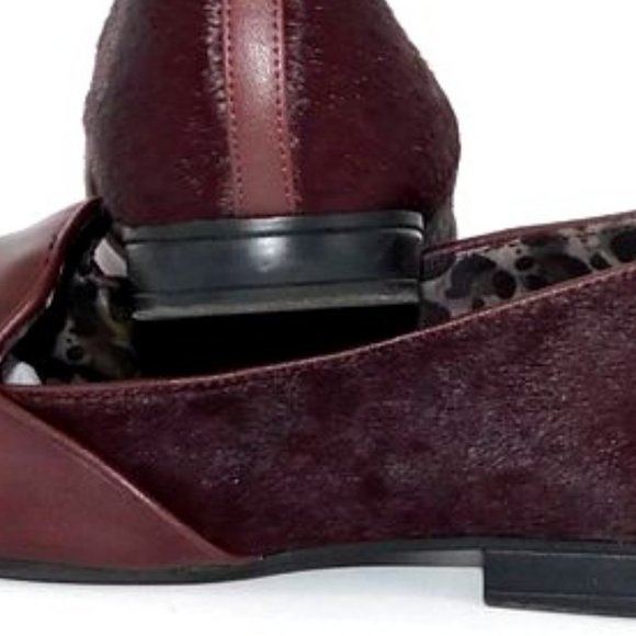 Naturalizer "David Bromstad" Unique Burgundy Leather Loafer * Size 6.5 - Picture 6 of 11